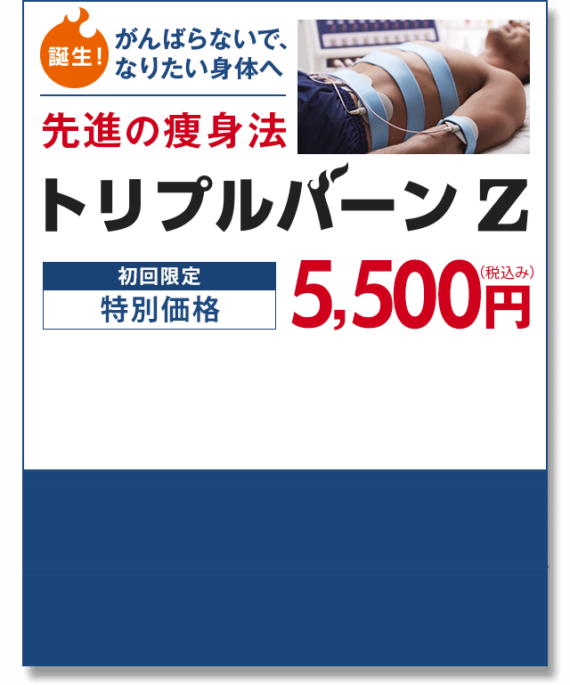 男のダイエット トリプルバーンZ | メンズダイエットなら科学的な